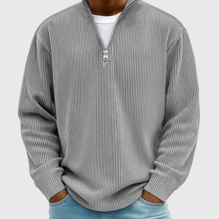 Zurya | Soren™ Stickad Halvzip