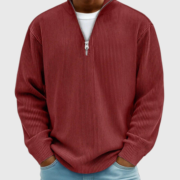 Zurya | Soren™ Stickad Halvzip