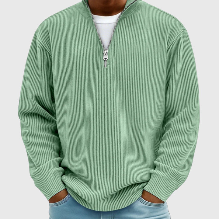 Zurya | Soren™ Stickad Halvzip