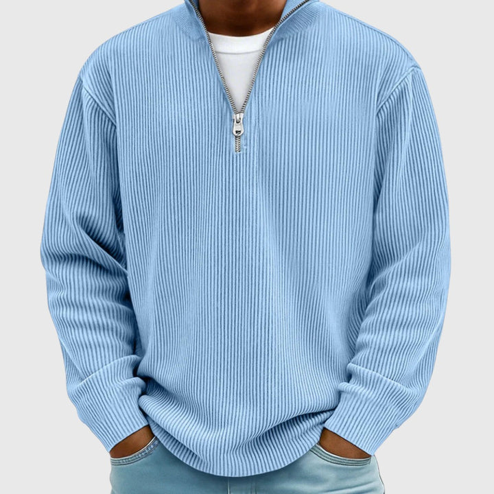 Zurya | Soren™ Stickad Halvzip
