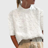 Sonelita™ | Elegant Blus med Ståkrage